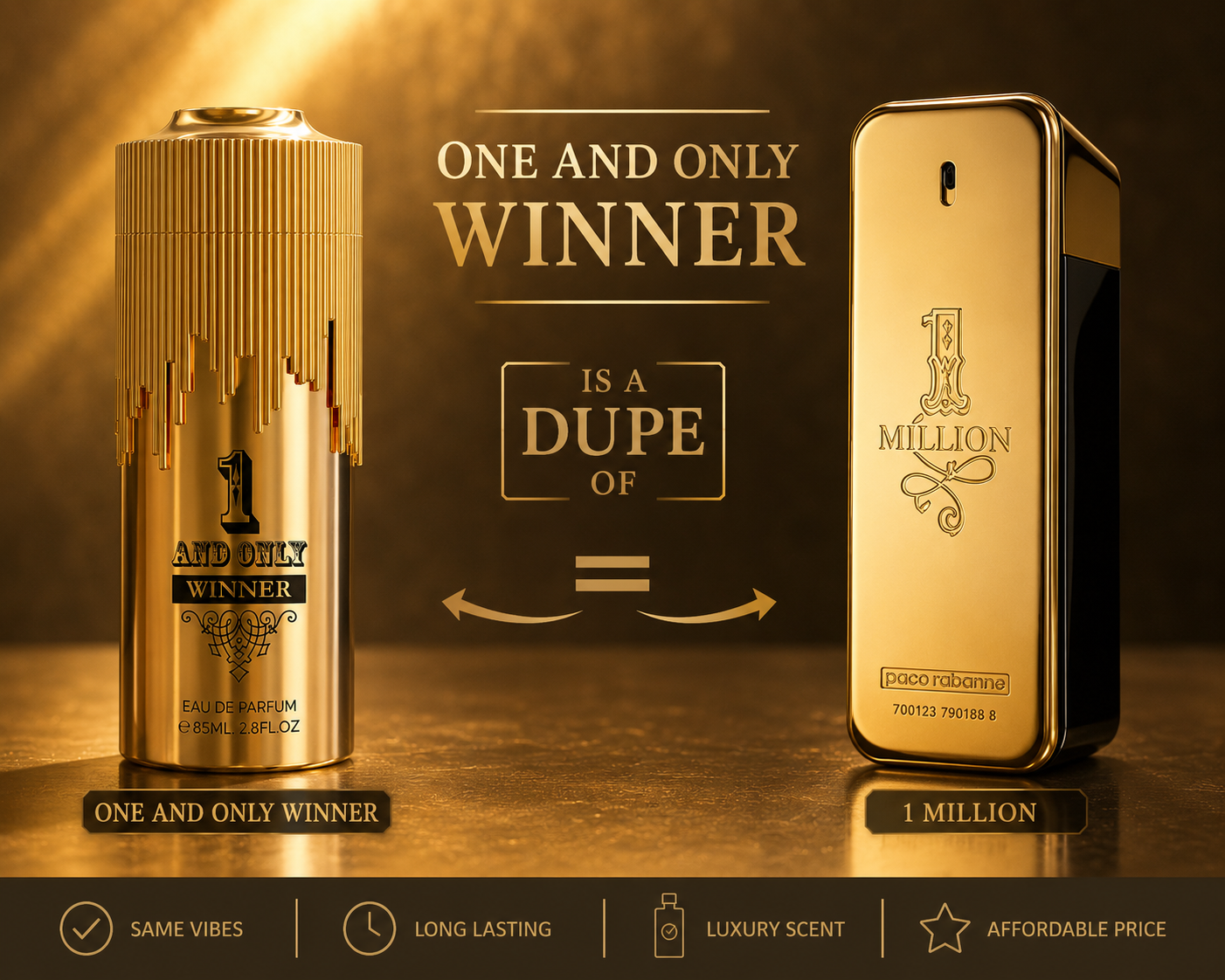 1 & ONLY WINNER